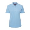 Ladies Signature Polos Light Blue
